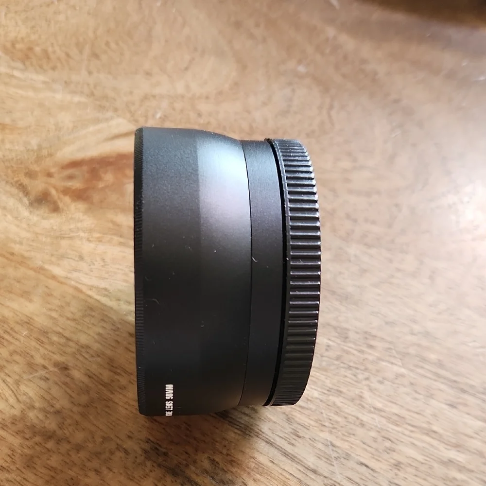 PHOTO- Pro Series 0.43x Wide Angle Lens - Black